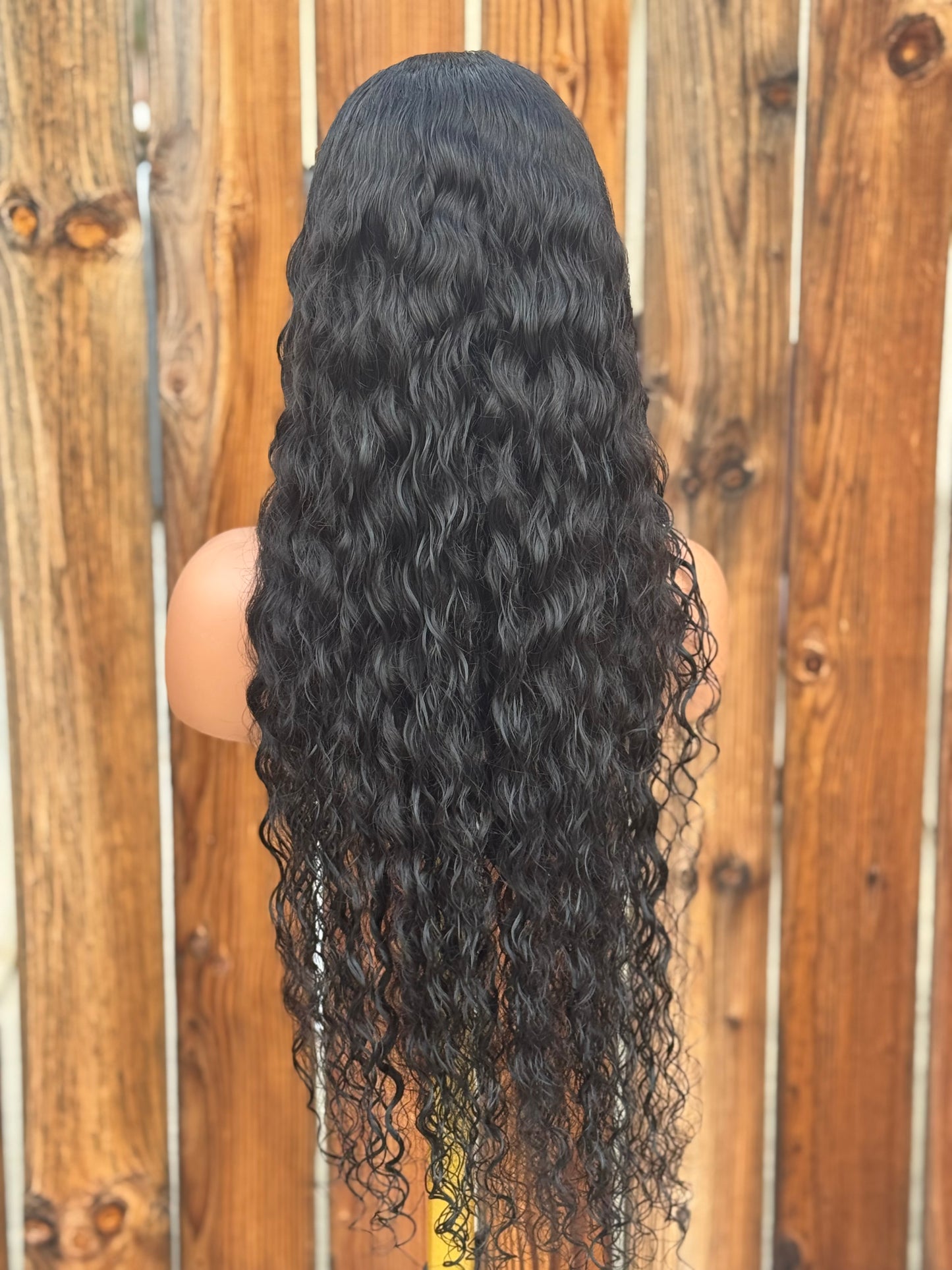 250% 30” Density HD 13x4 Invisible Knots Virgin Curly Wig