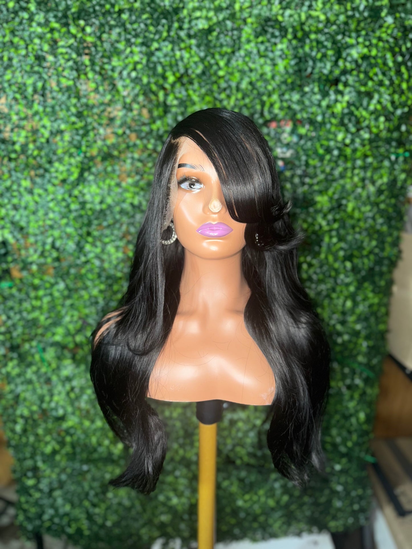 24” 250% Density 13x4 Invisible Knots Hd Lace Wig