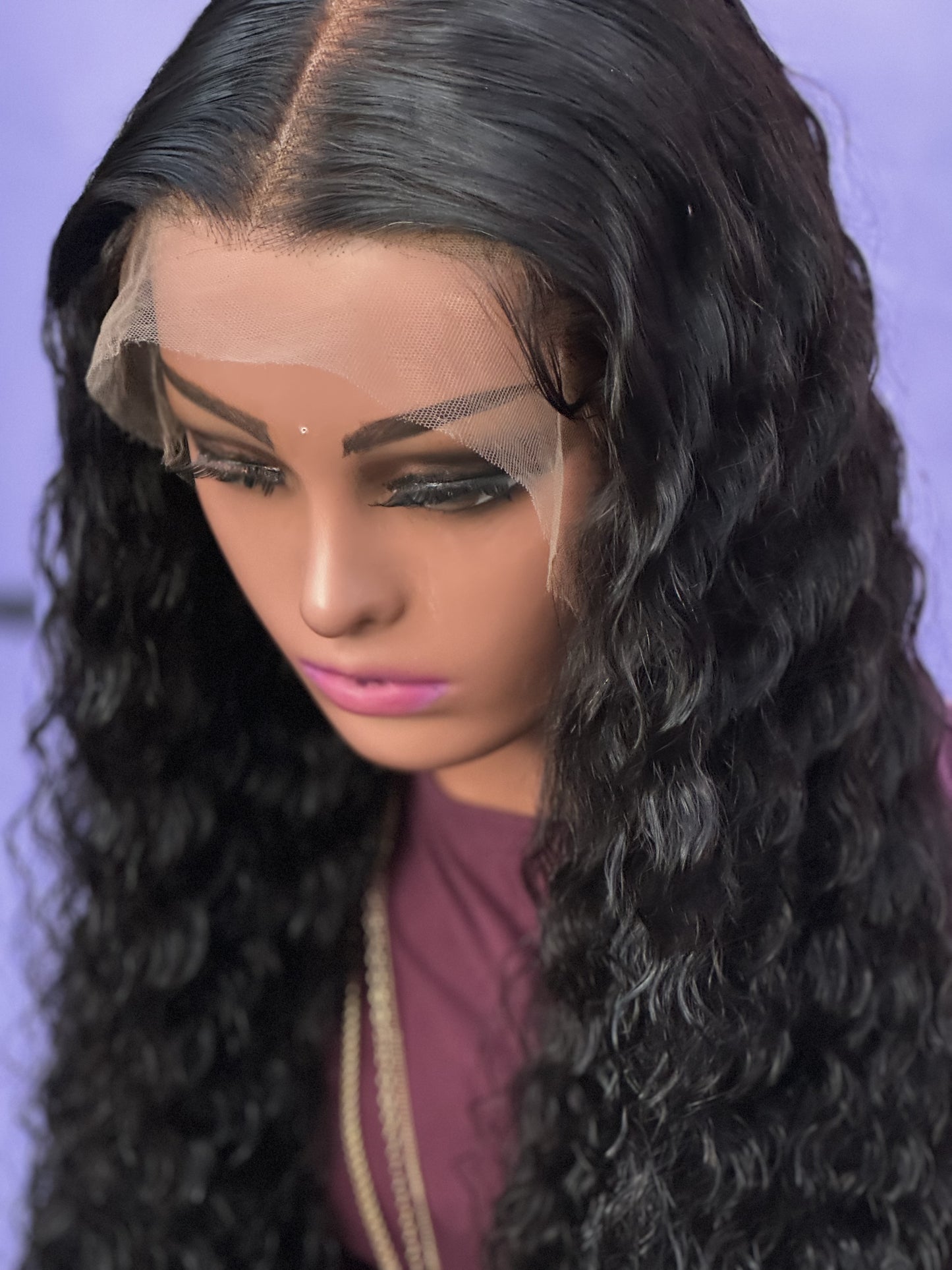 26” 13x4 HD LACE WIG DEEP WAVE