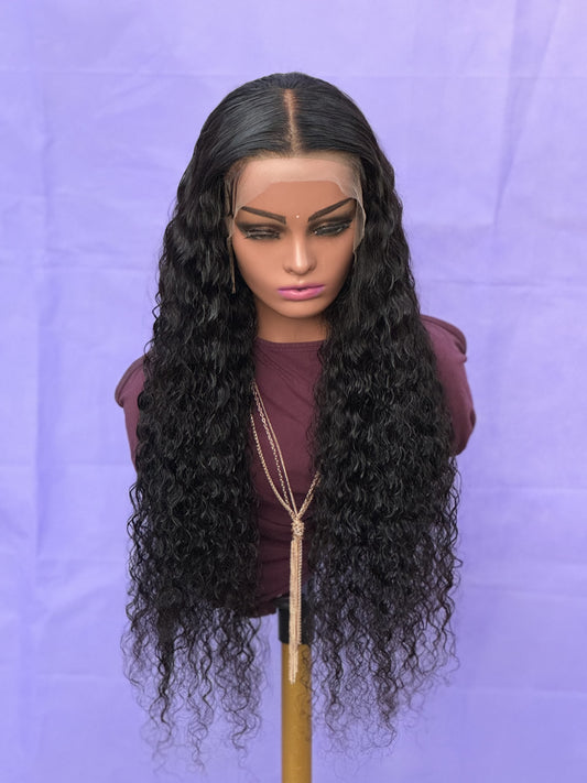 26” 13x4 HD LACE WIG DEEP WAVE