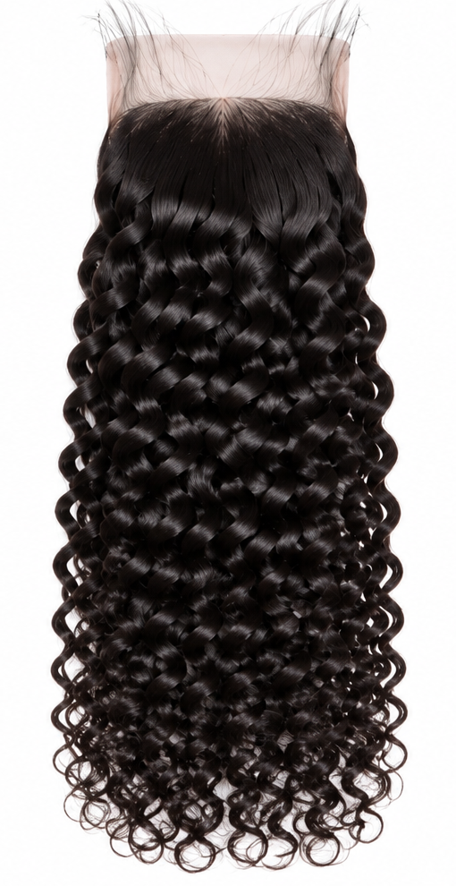 Raw 5x5 lace closure - Curly texture