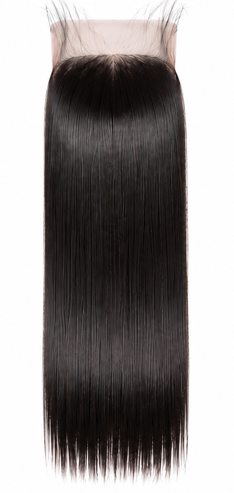 Raw 5x5 lace closure - Straight texture
