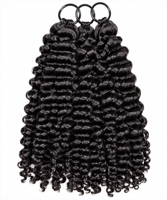 Virgin Crochet Hair - Curly