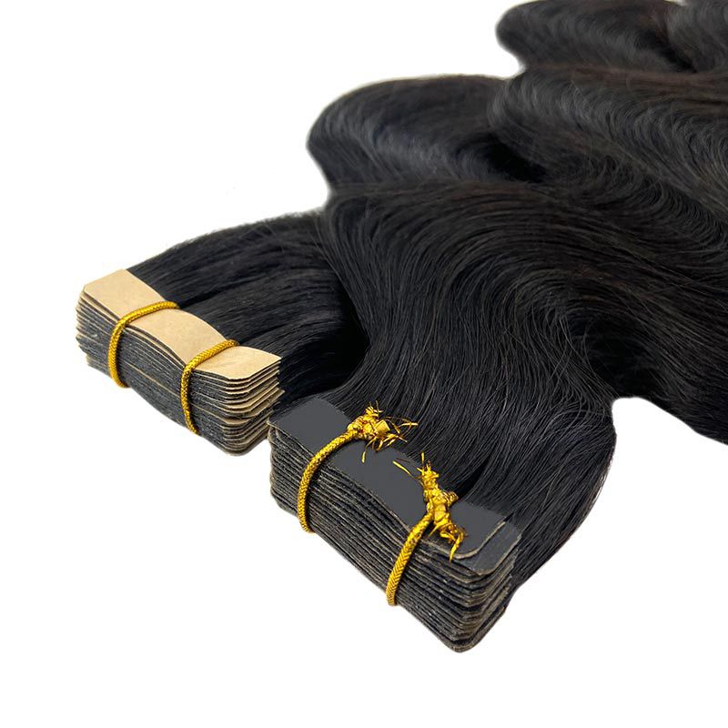 Tape hair extensions